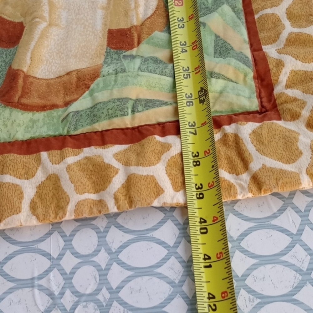 Cute Safari Animal Baby Blanket - Picture 4 of 9